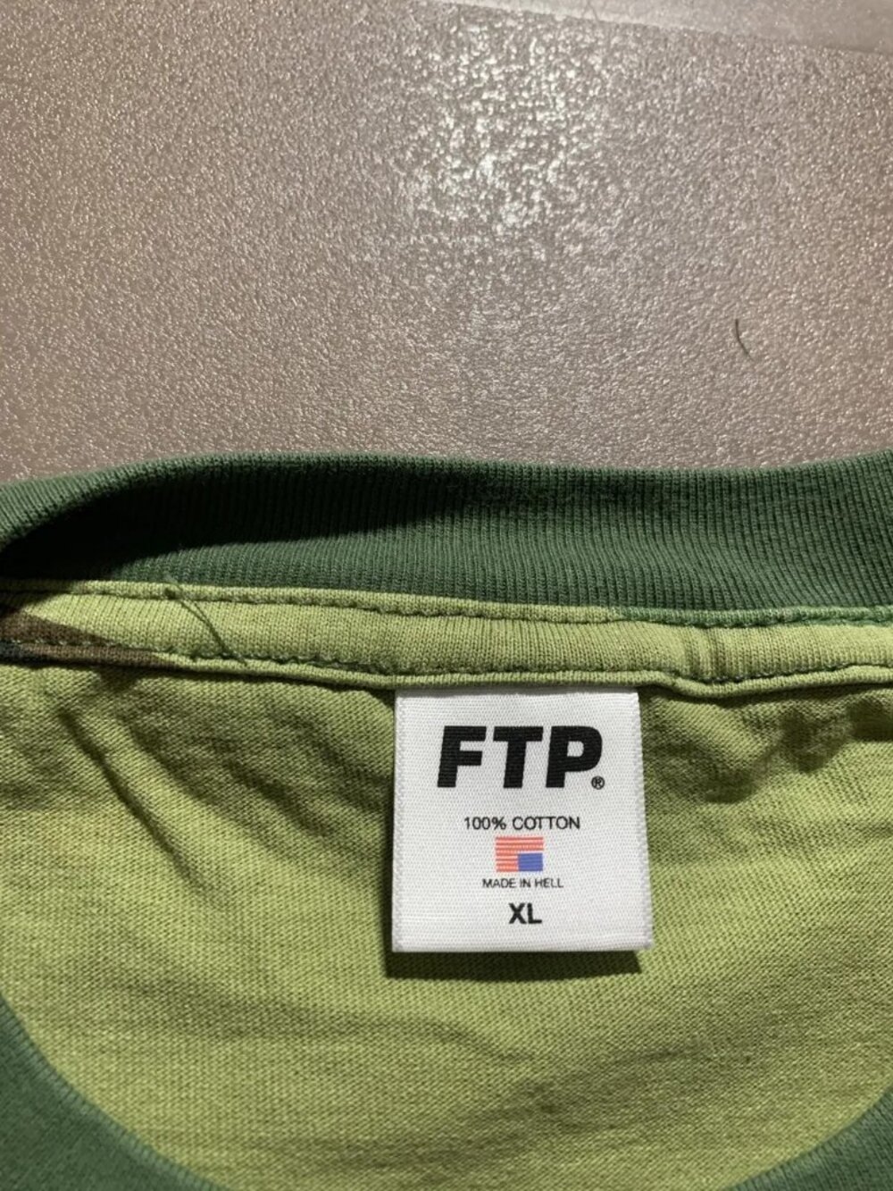 FTP Camo Logo + Shipping Tee XL fuckthepopulation - Picture 4 of 5